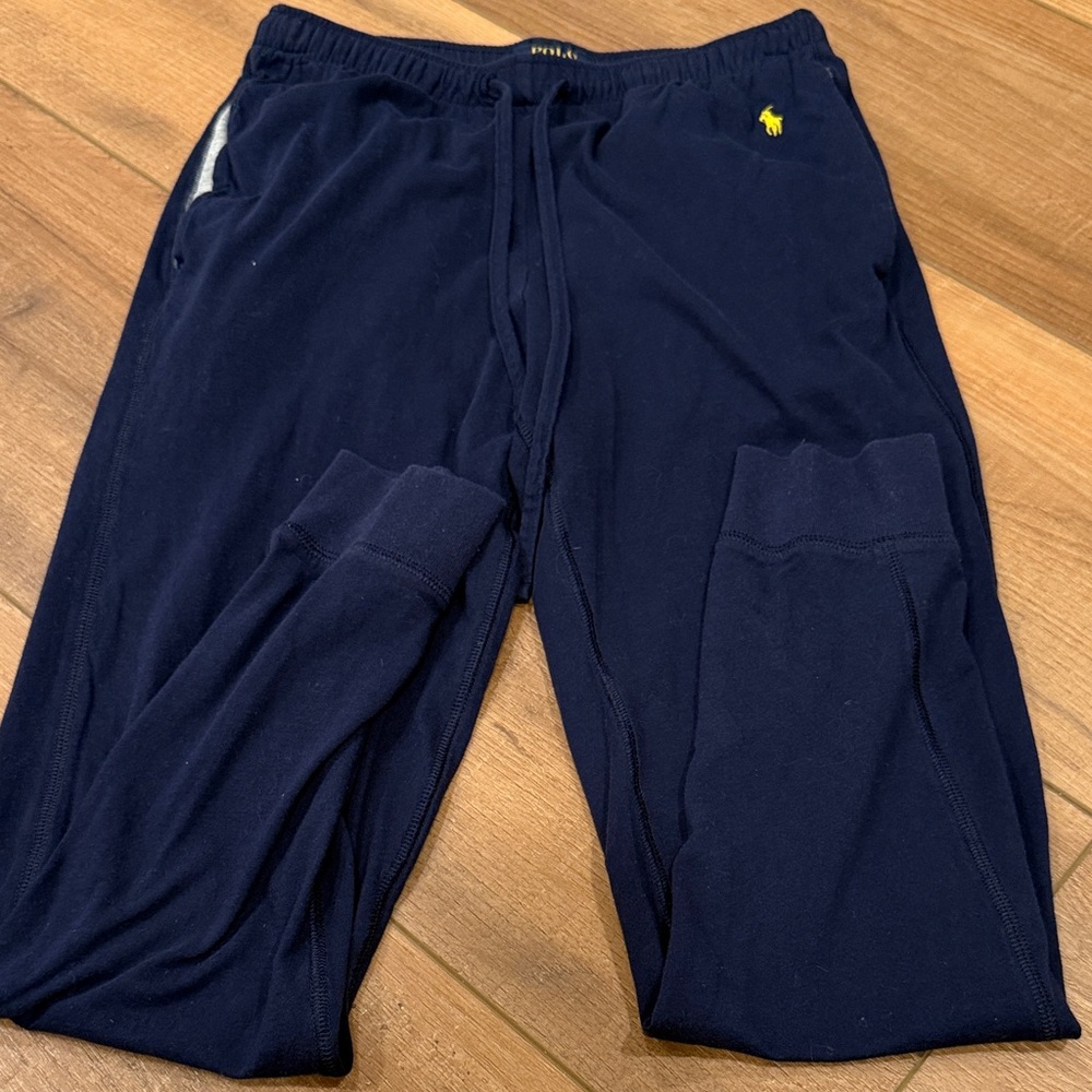 Polo by Ralph Lauren Men's Dark Blue Jogger style sleepwear pants size S